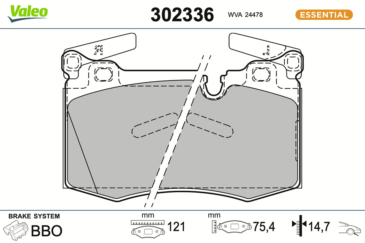 BRAKE PADS FIRST MINI MINI 09.08